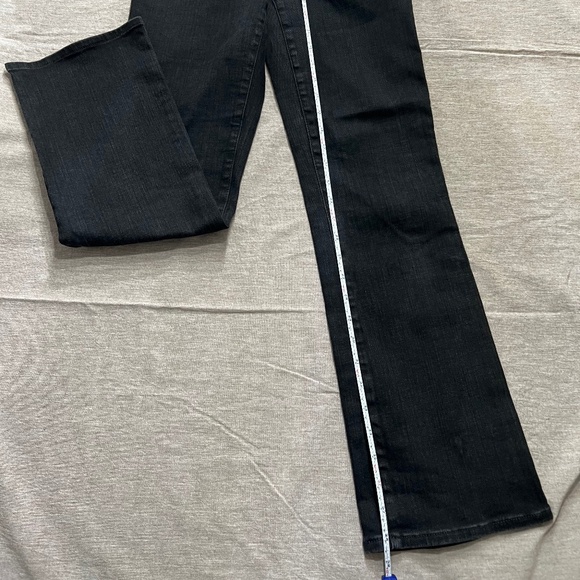 Madewell Tall Kick Out Crop Jeans Black Rinse Wash - Picture 6 of 16